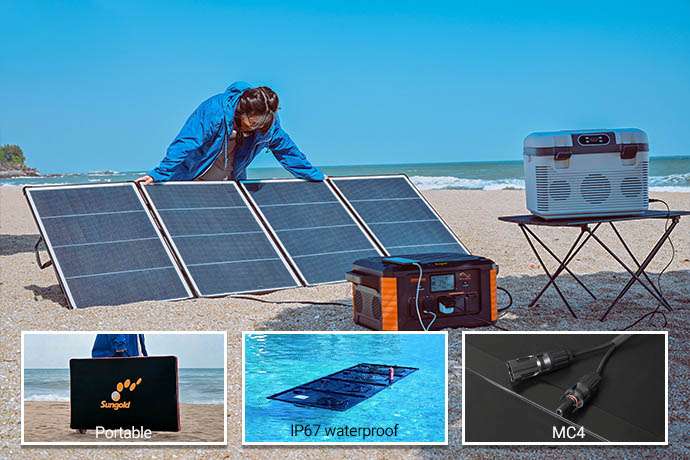 Portable power generation for high power
