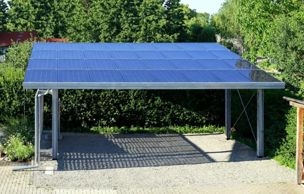 What is a solar carport