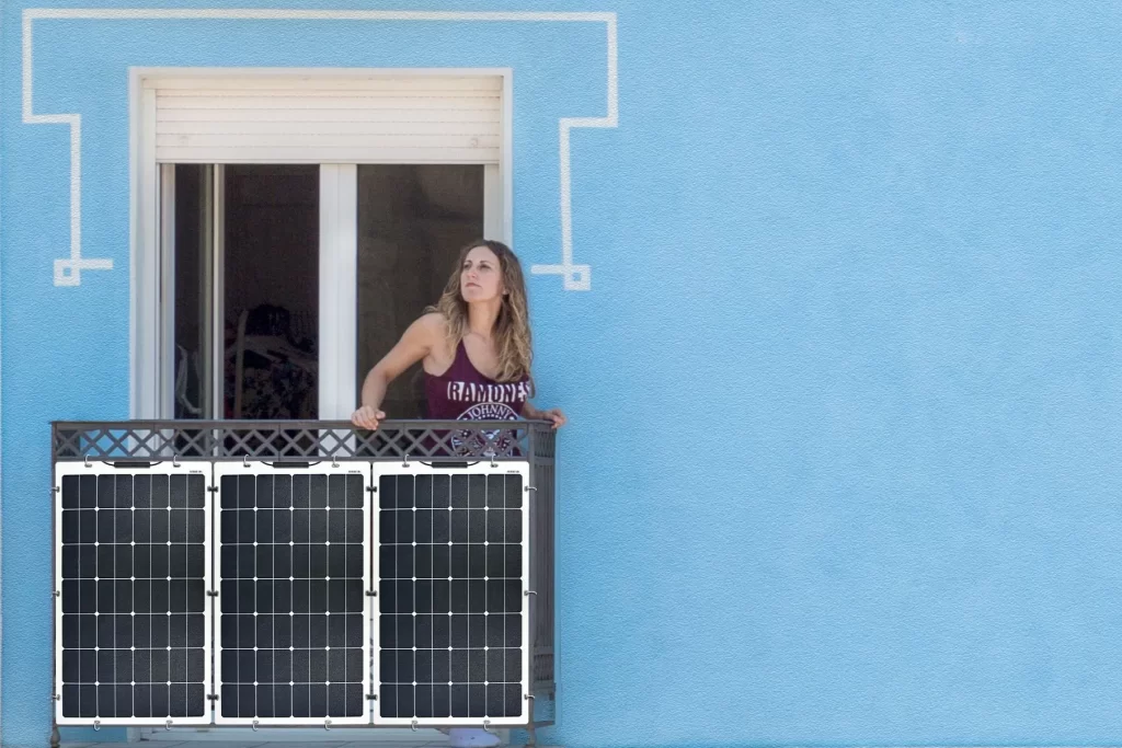 Solar Solution for Your Apartment：Balcony Solar Panel