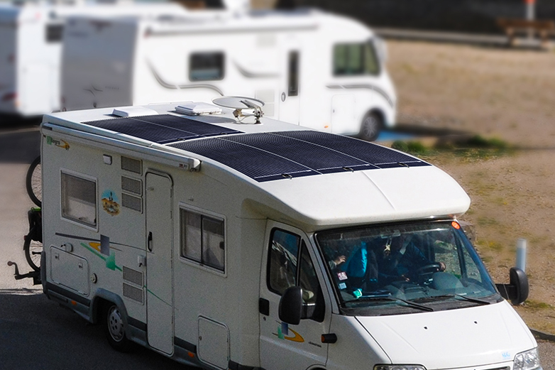 semi flexible solar panel 