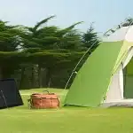 Portable solar panels for Camping