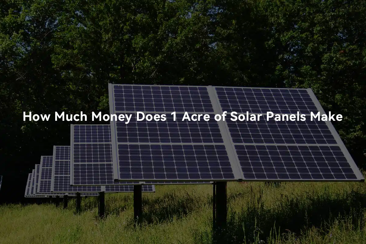 how-much-money-does-one-acre-solar-farm-make