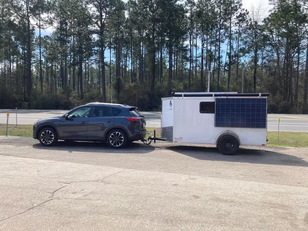 for sale 5x10 solar powered cargo trailer conversion v0 hwb9neglze291