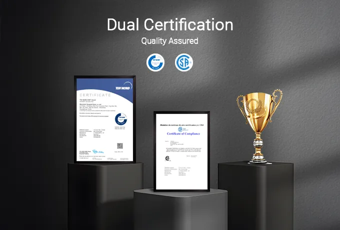 Dual Certification Quality Assured