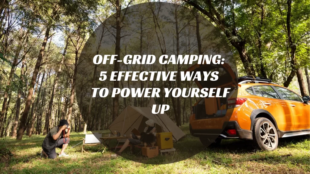 off-grid camping