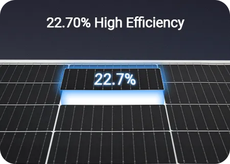 High efficiency