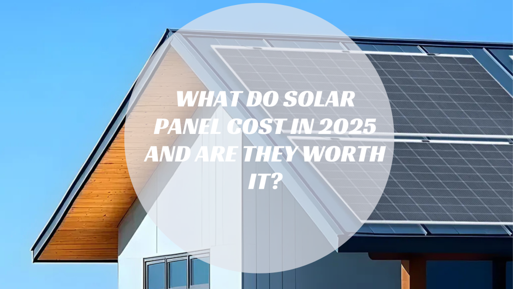 What Do Solar Panel Cost in 2025 and Are They Worth It?