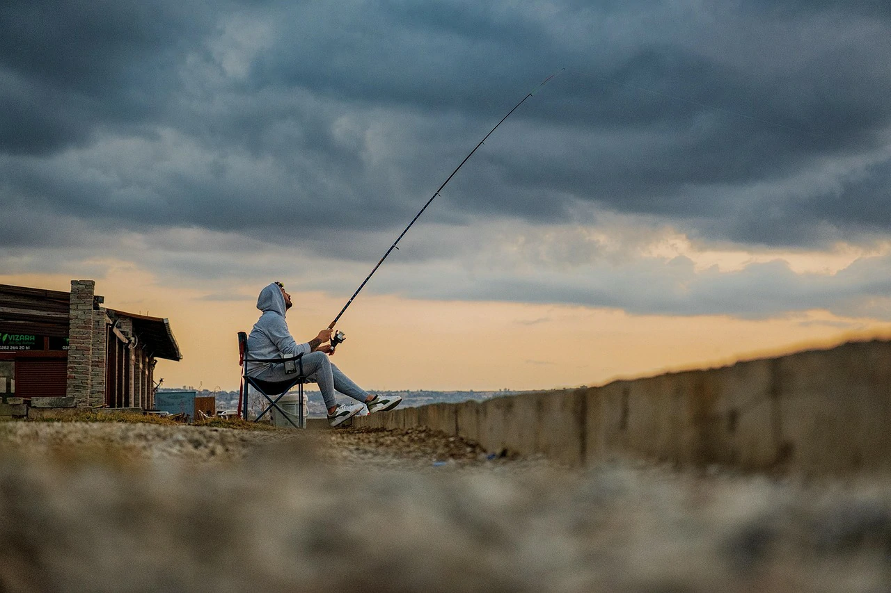 Do Solar Panels Work on Cloudy Days? Still generating electricity while fishing.