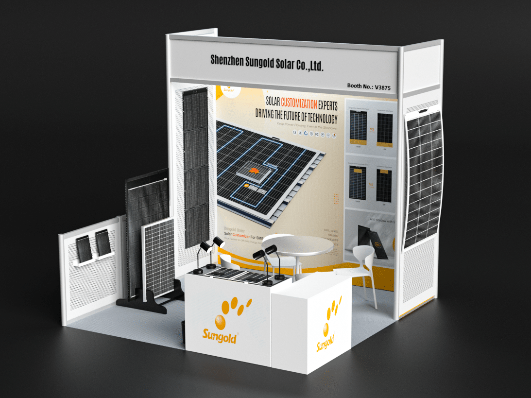 Sungold Solar at RE+ 2025 in Las Vegas